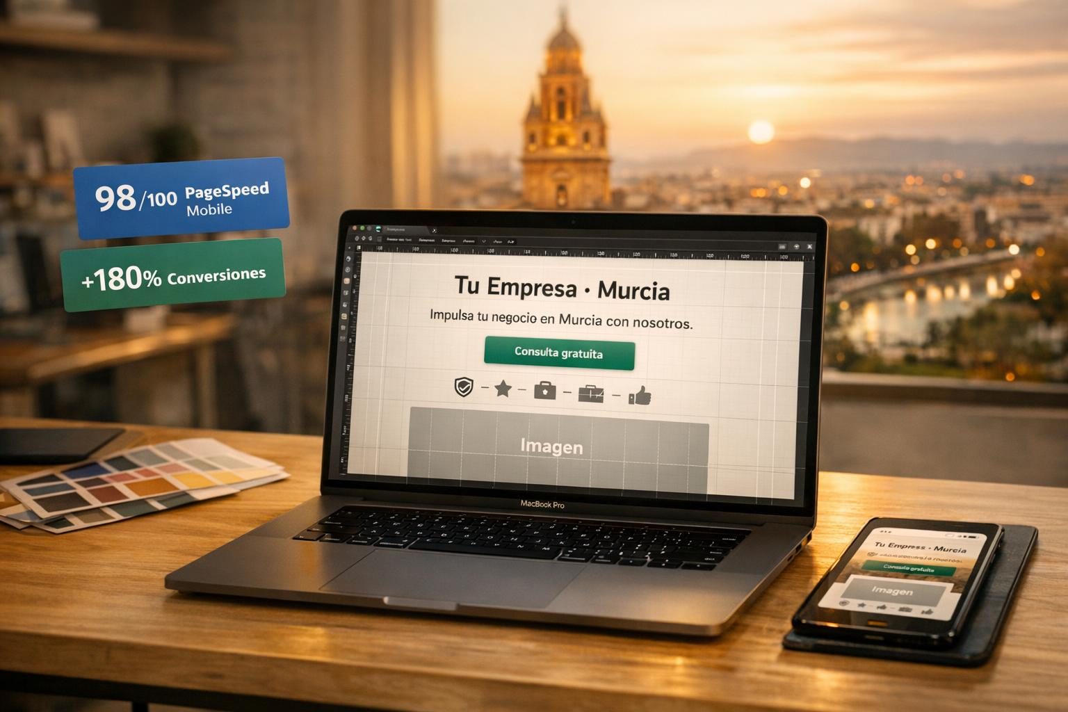 Diseño Web en Murcia — Diseño Web Profesional en Murcia — Páginas que Convierten