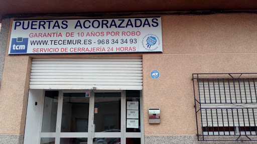 Cerrajero Murcia - Tecemur - Puertas Acorazadas