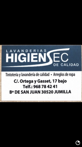 Higiensec Tintorería Lavandería Industrial